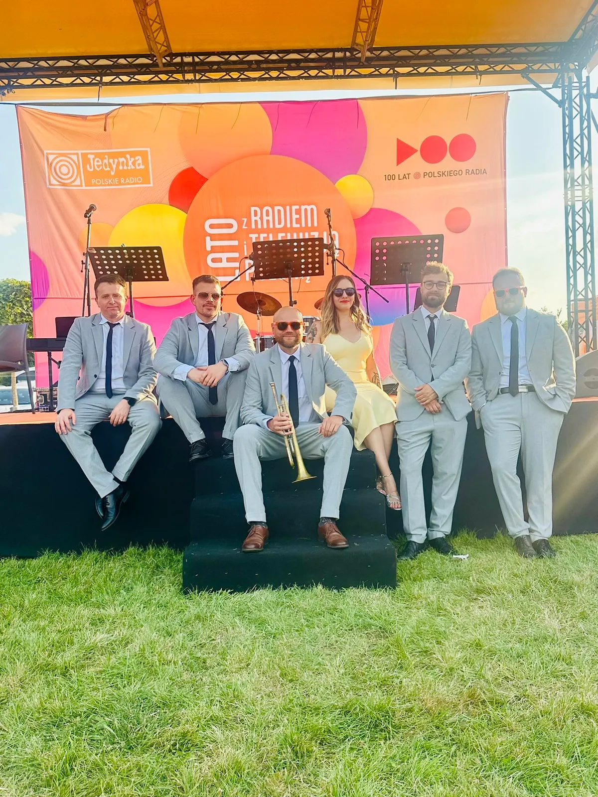 Lazy Swing Band podczas Lata z Radiem